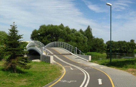 Минск: чтобы объединить две велодорожки, построят еще один мост
